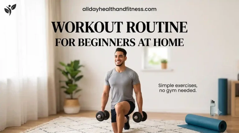 Workout Routine for Beginners at Home