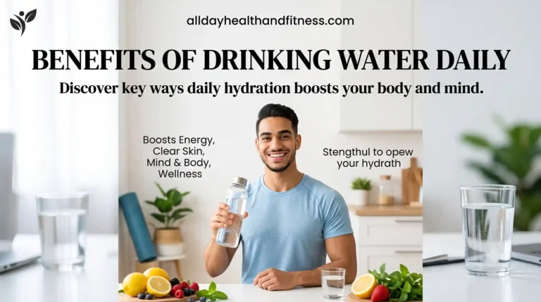 benefits of drinking water daily