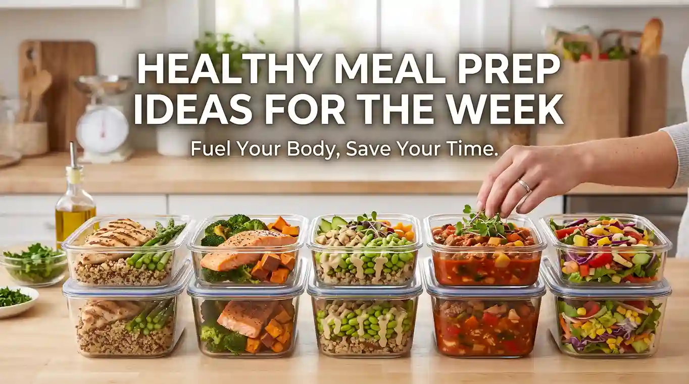healthy meal prep ideas for the week
