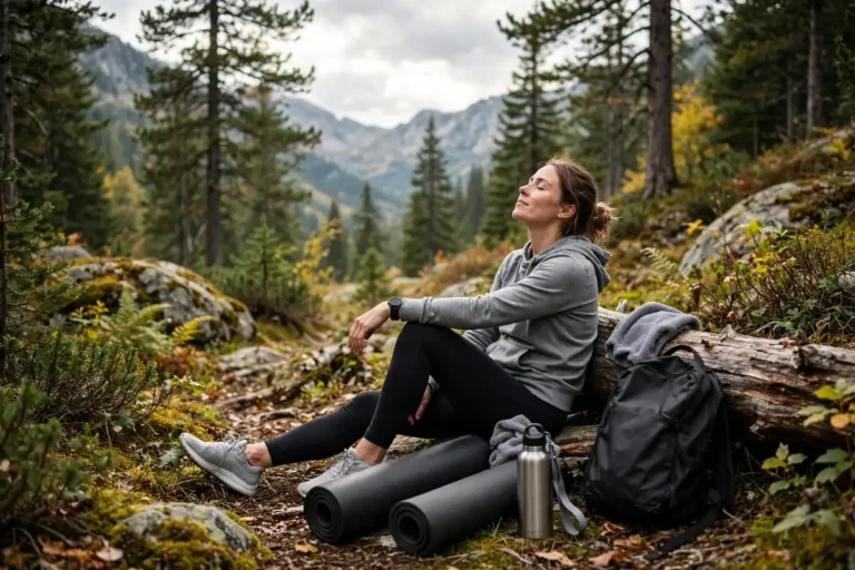 Athlete resting between workouts to support muscle recovery